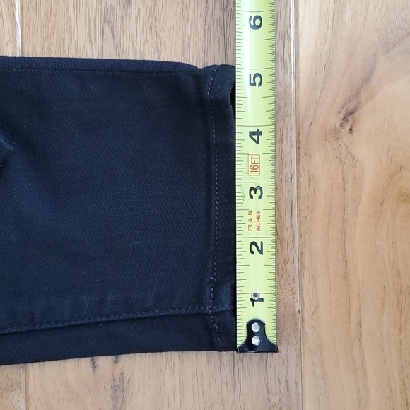 7FAM Ankle Gwenevere Distressed Mid Rise Jeans, Size 27 - Picture 9 of 16